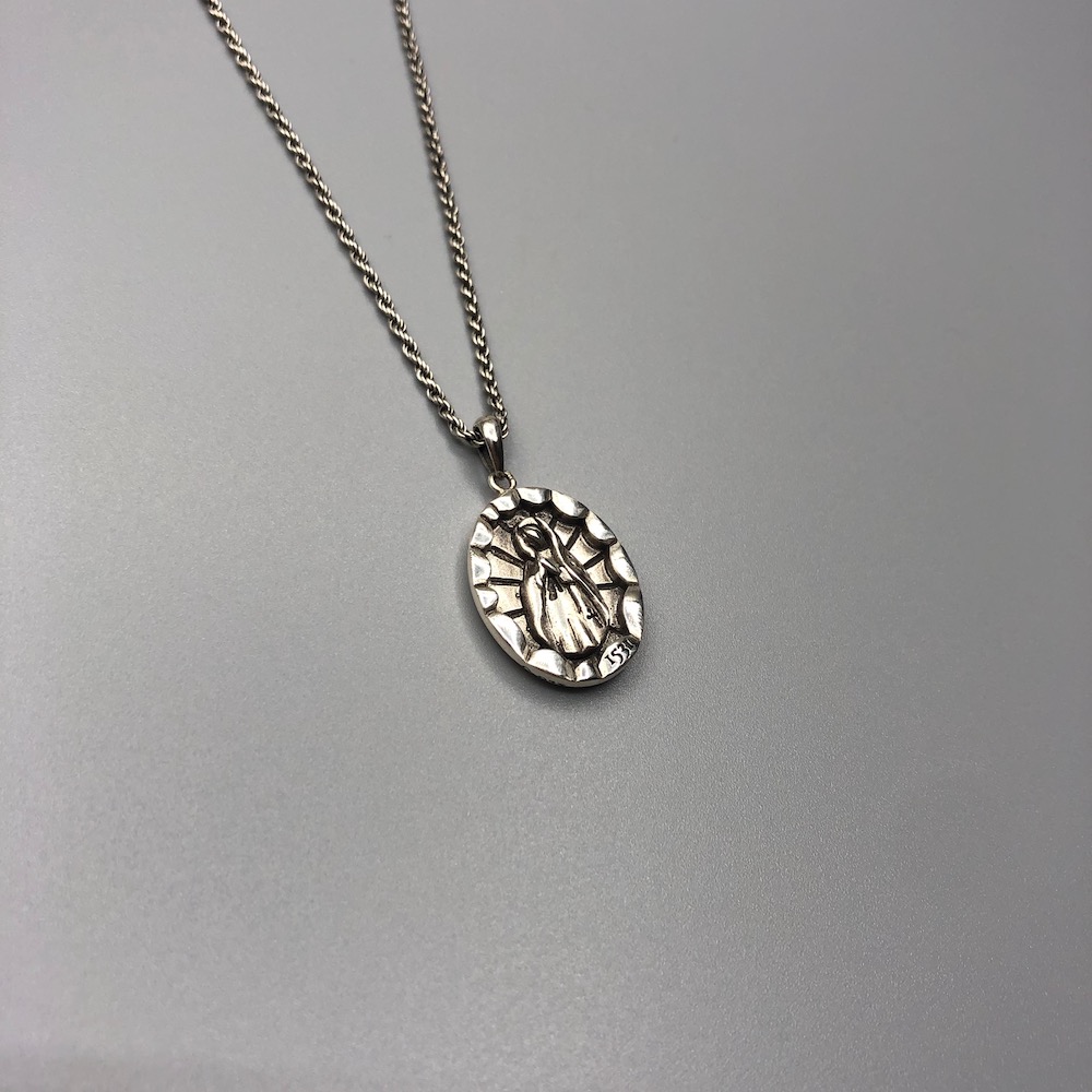 Maria De Guadalupe Silver Necklace