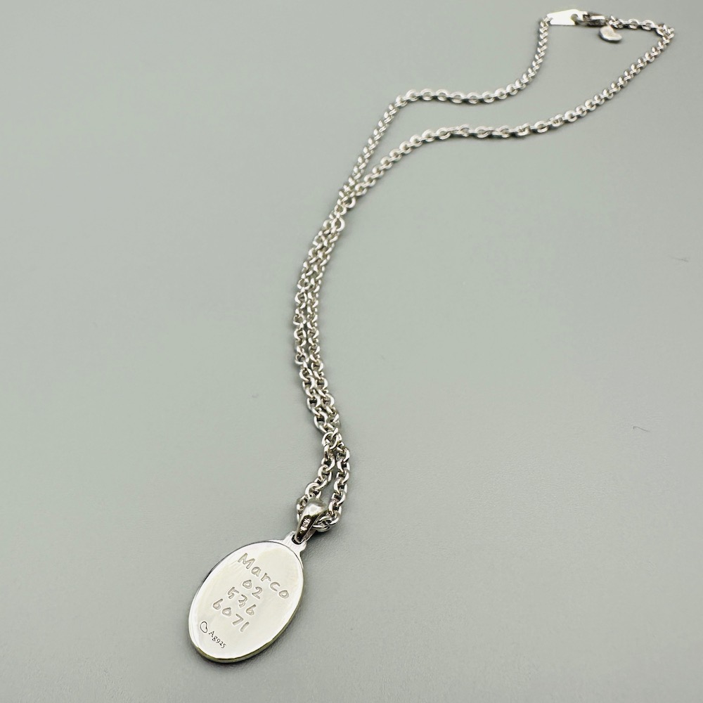 Miraculous Medal Necklace for Baby (미아방지 목걸이)