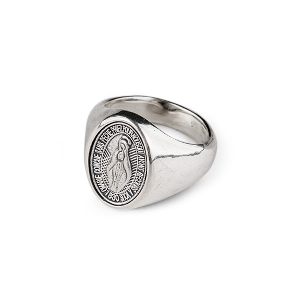 Miraculous Silver Seal Ring