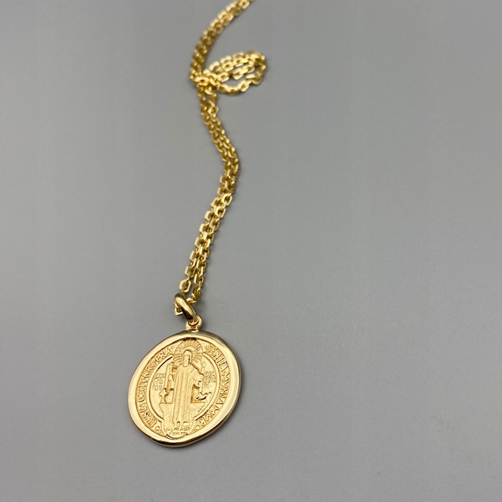 711 Saint Benedict Medal Necklace